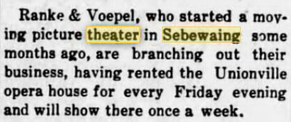 Lincoln Theatre - Jan 23 1913